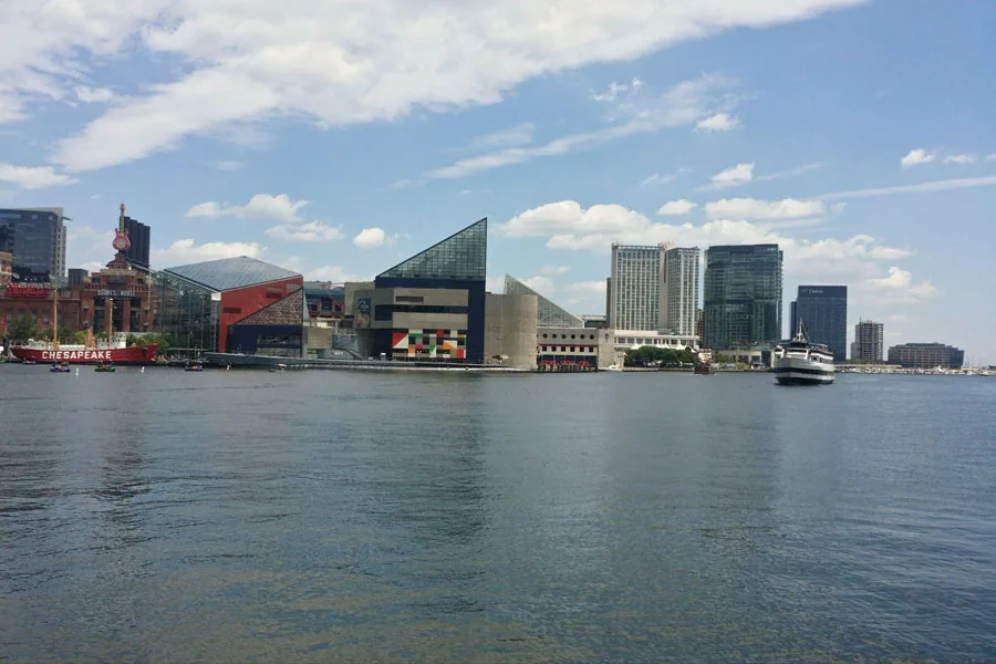 inner harbor in Baltimore