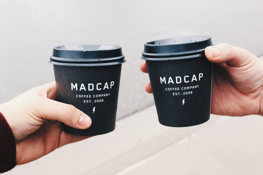 madcap coffee paper cups