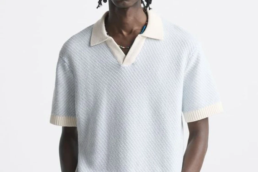 men’s polo shirt