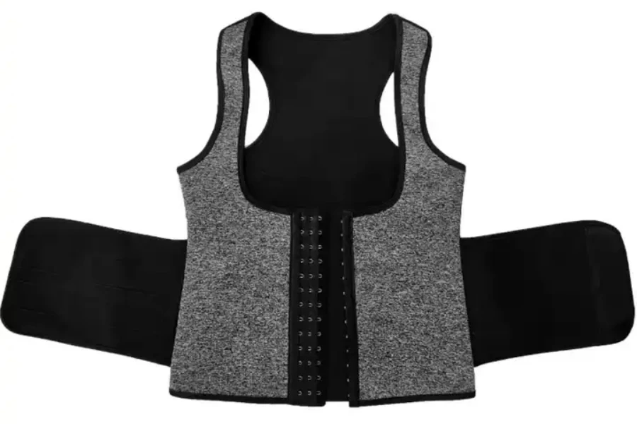 Neoprene vest adjustable belt shapewear for women