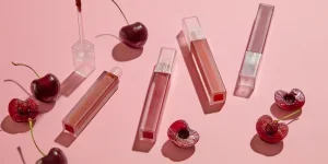 pink lip gloss