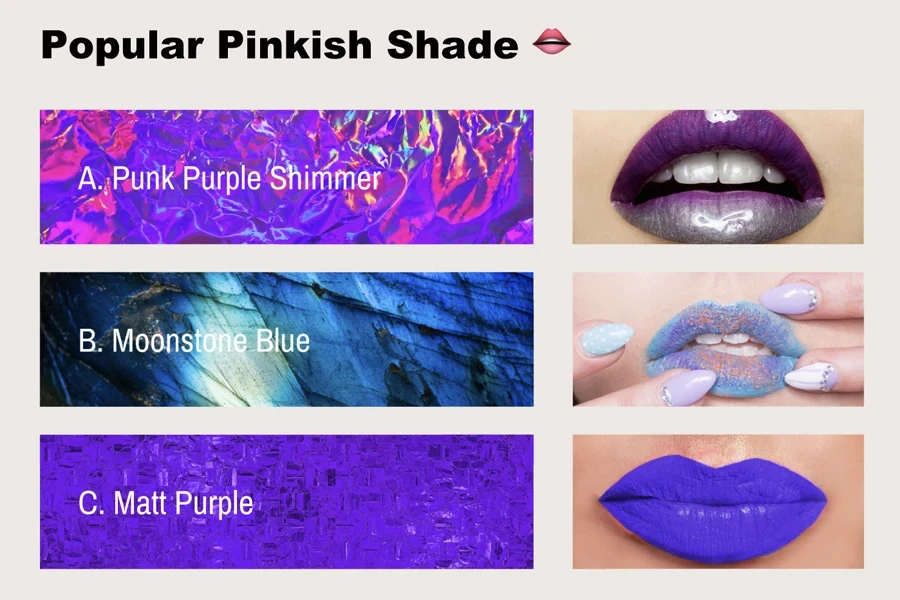 popular pinkish shade