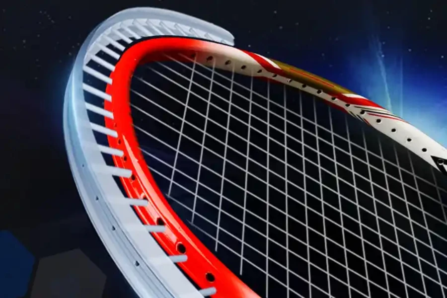 Protector design technology badminton racket