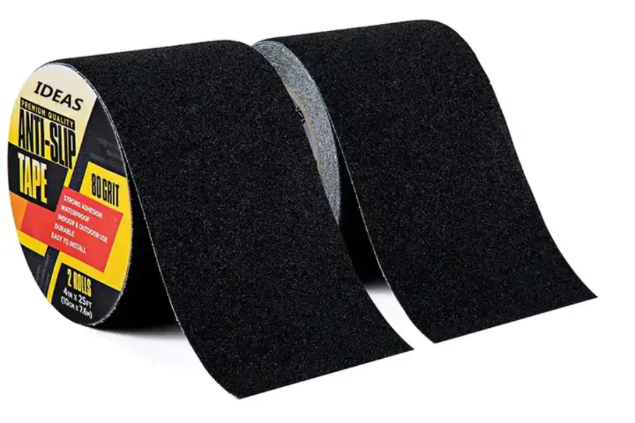 Quality black grip tape for skateboard