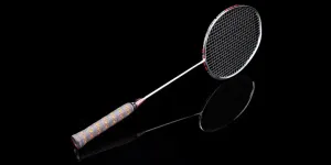 Quality steel badminton racket paddle