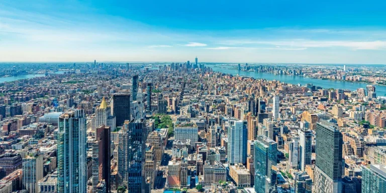 skyline of New York City