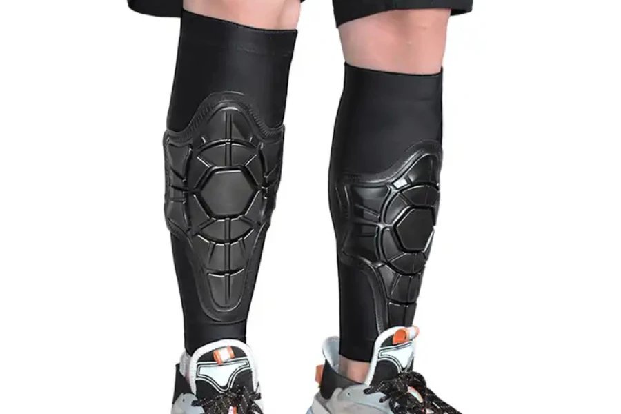 Soccer shin guard for adults and kids