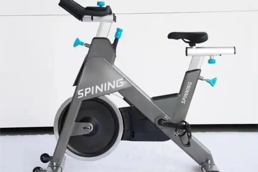 Spinning bike for indoor exercise
