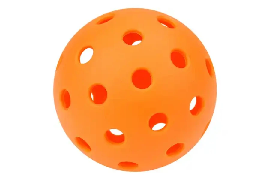 Standard 26-hole indoor pickleball ball