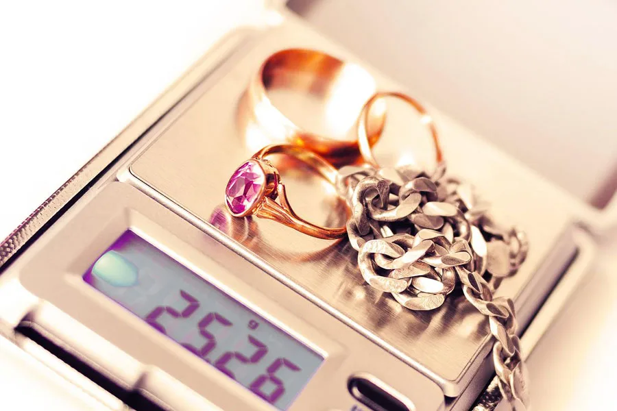 the jewelry scale