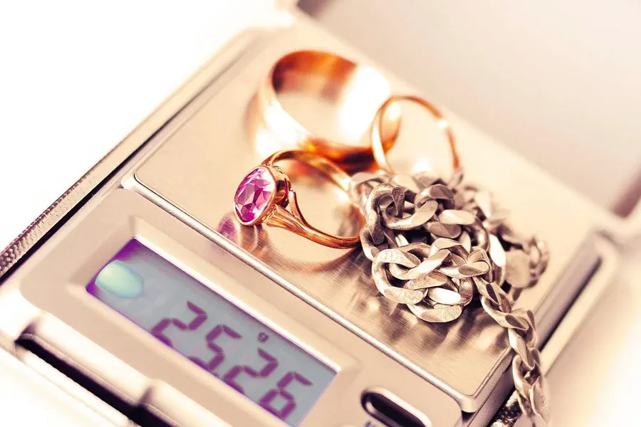 the jewelry scale