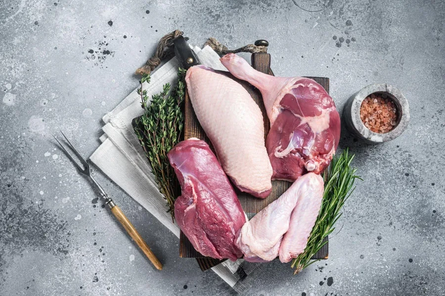 les outils pour la viande et la volaille