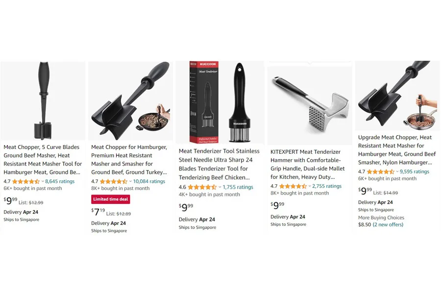 top-selling meat and poultry tools