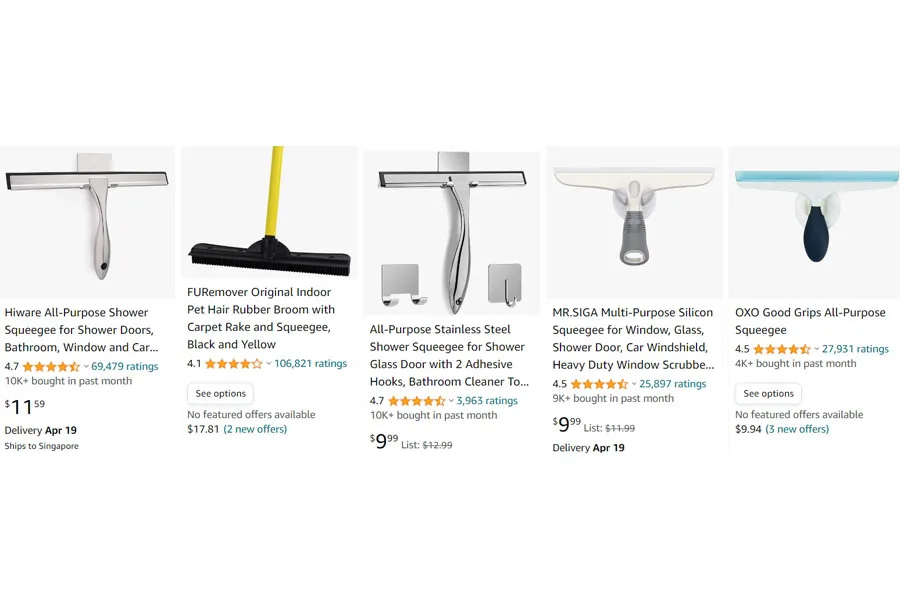 top-selling squeegees