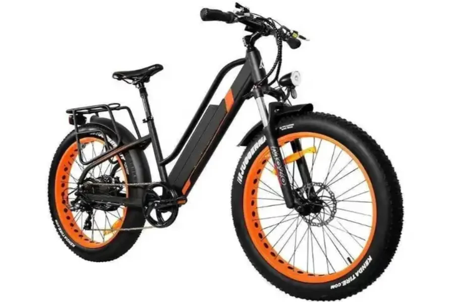 Unisex adults electric hybrid fat tire