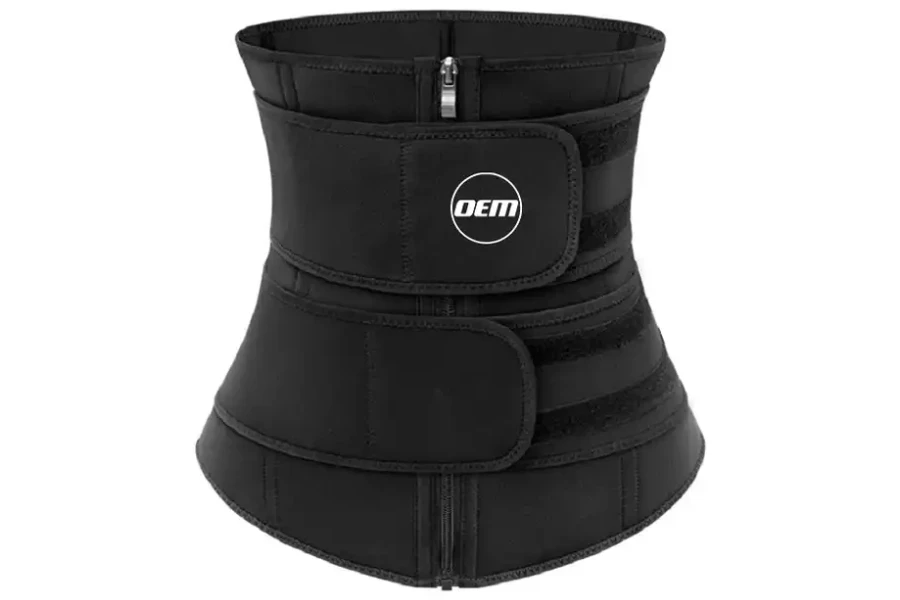 Ceinture de sudation unisexe pour perte de poids et entraîneur de taille