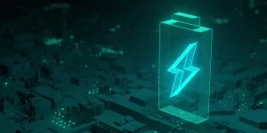 3D-Darstellung einer Batterie