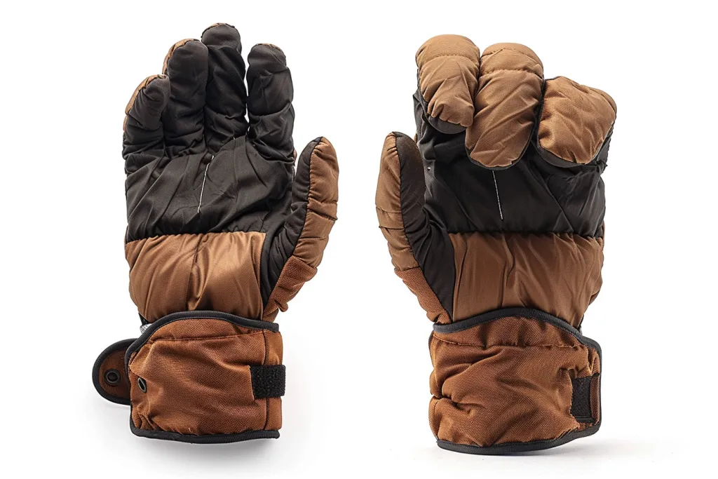 A pair of stylish riding gloves for mountain bike climbing