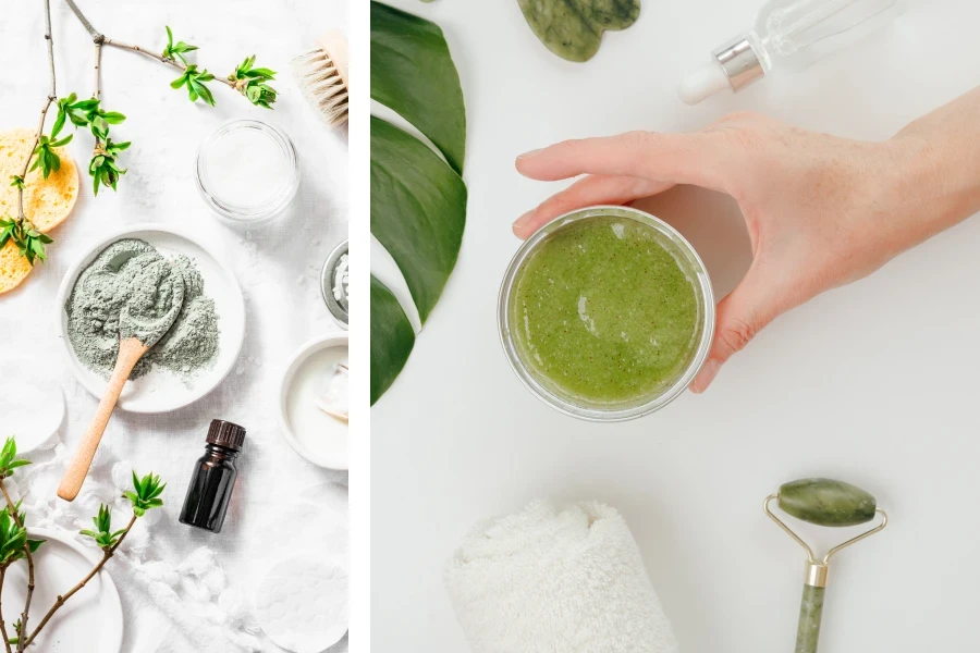 Algae skin care products