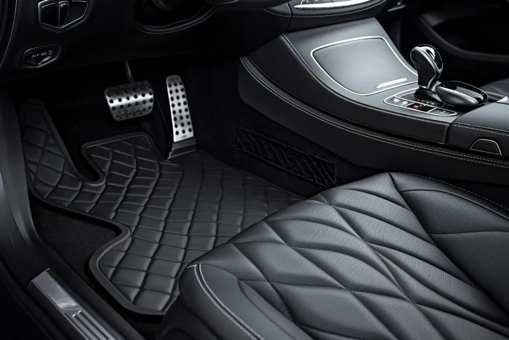 All handy floor mats in the style of for the car floor