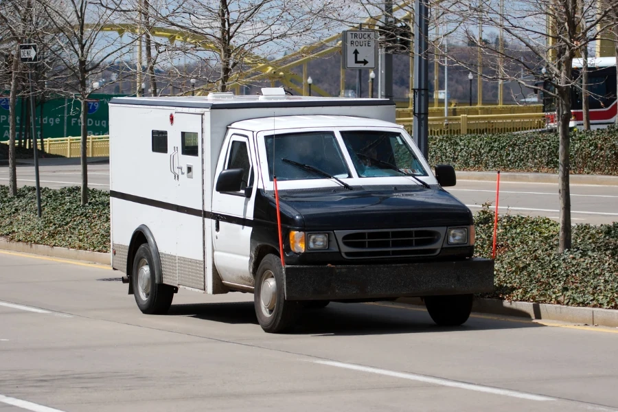 Armored Bank Truck