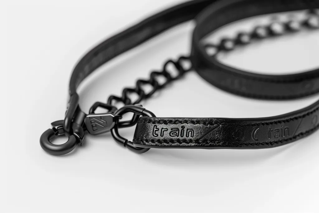Black lanyard with the word