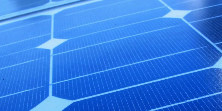 Closeup of Solar Panels