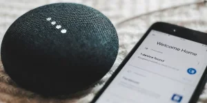 Compact Google Home Mini Smart Speaker