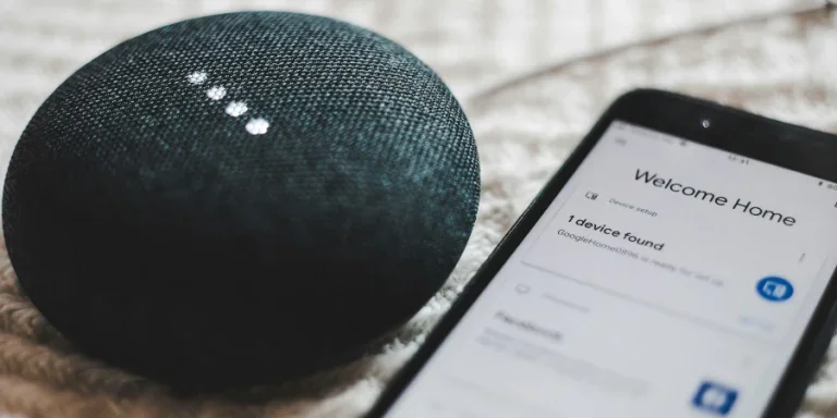 Compact Google Home Mini Smart Speaker