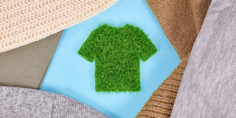 Concept for environmental friendly produced clothing