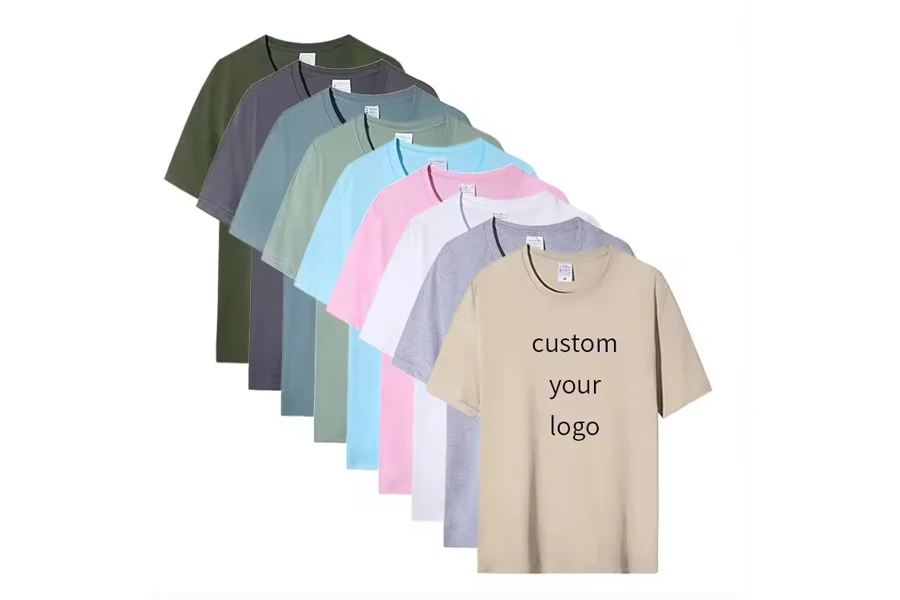 Custom Logo Printing Men's T-Shirts