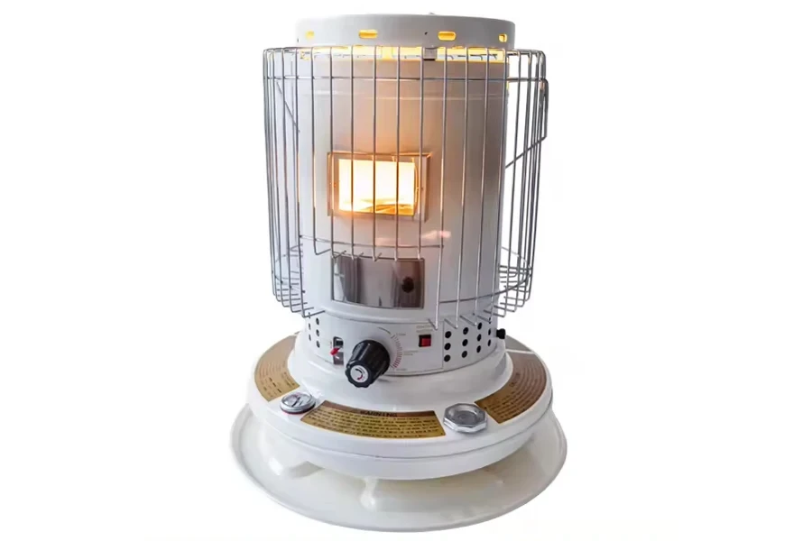 Dual portable stove and kerosene heater