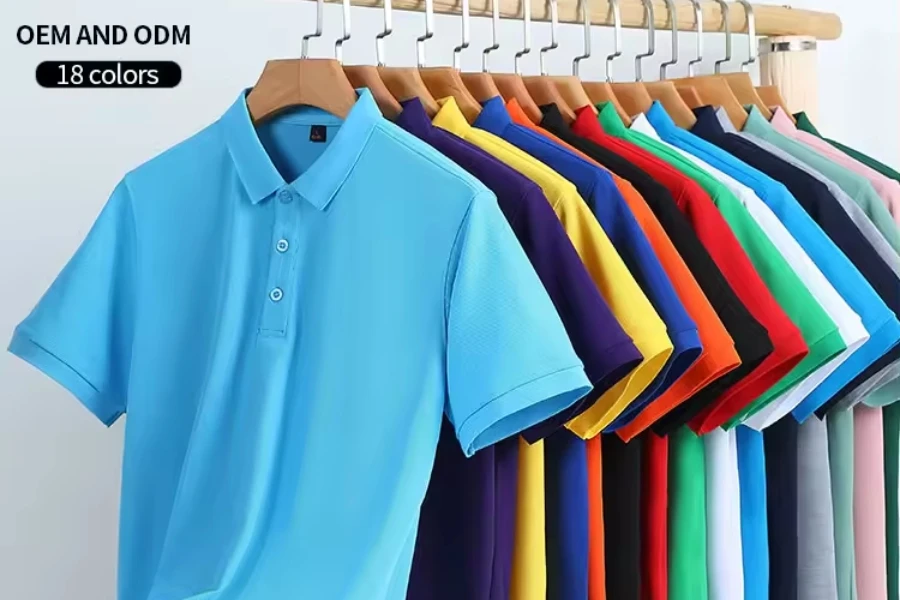 High Quality Cotton Work Uniform Polo Shirts
