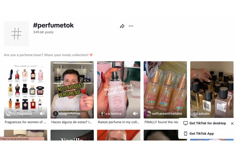 #PerfumeTok on TikTok 