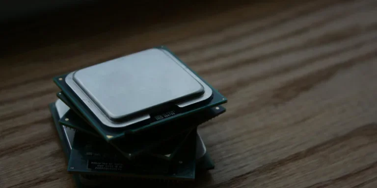 Pile of Computer Processing Units