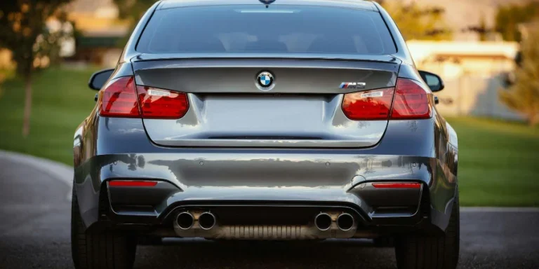 Rear View of BMW M5