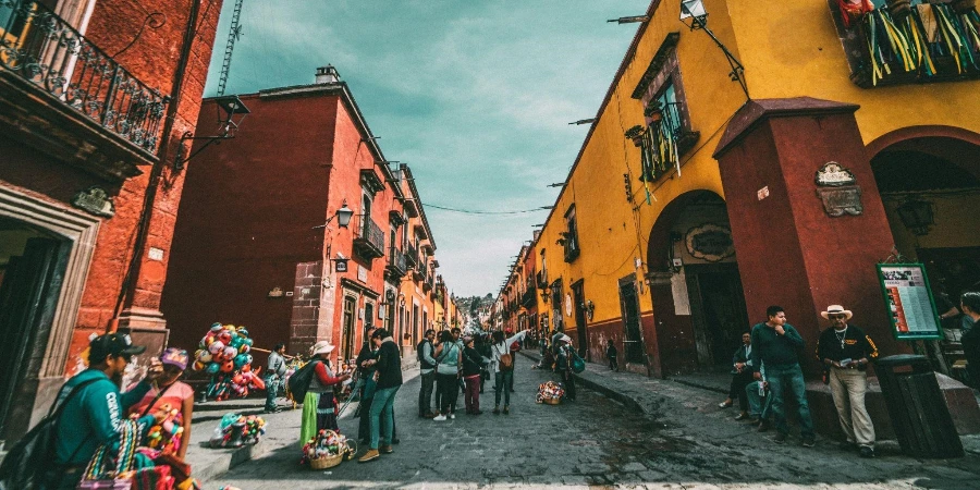San Miguel De Allende, eine Stadt in Mexiko