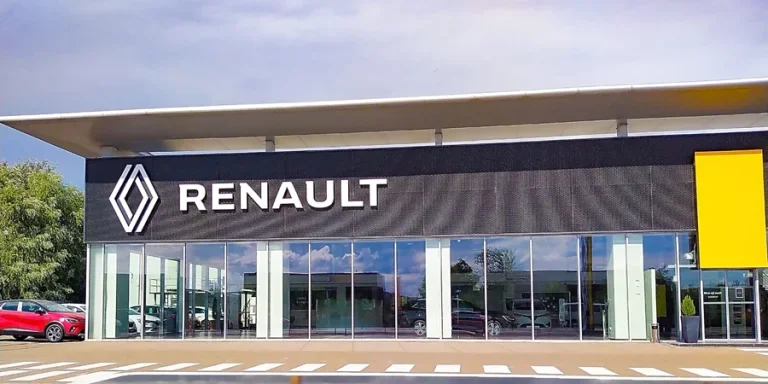 Showroom of Renault