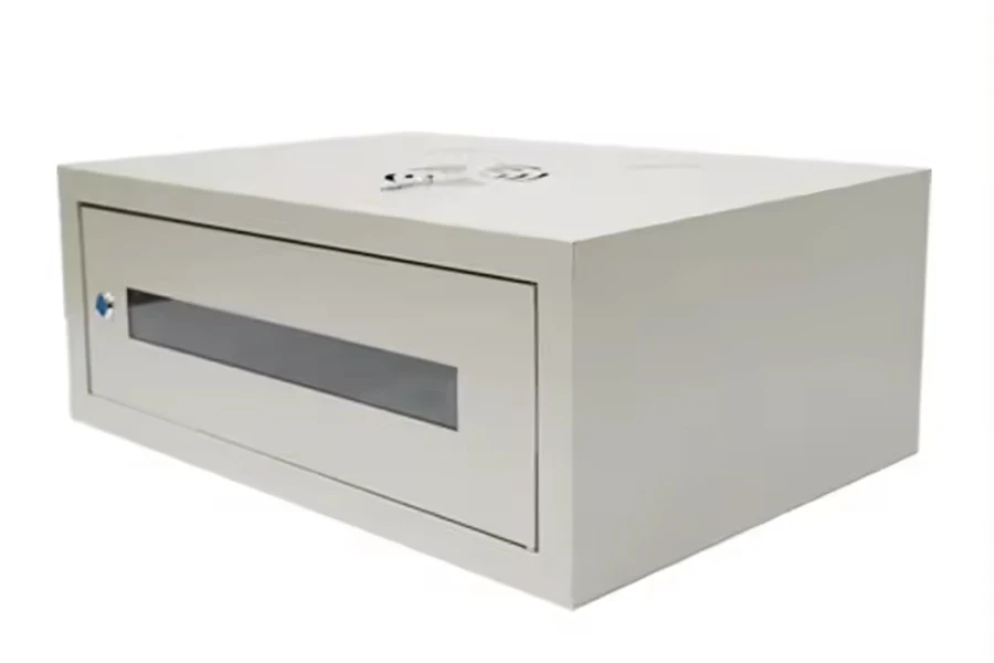 Small Assembly 4U White Indoor 4U Data Network Cabinet