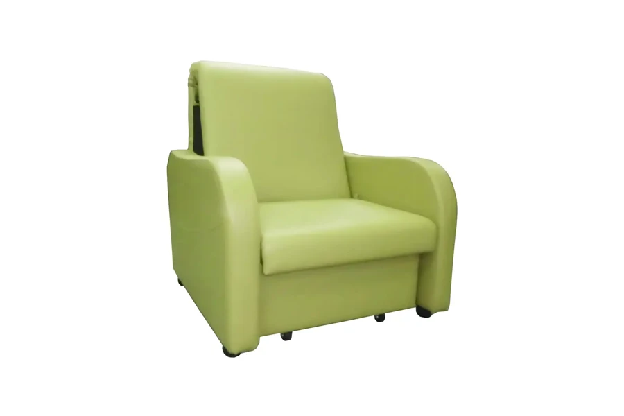 Unique lime green chair bed