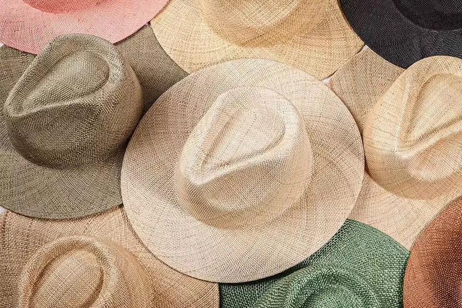 Wide Brim Fedora Panama Summer Hat
