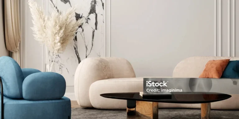 A beautiful space with an amazing color scheme