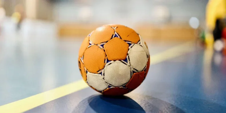 a handball on field