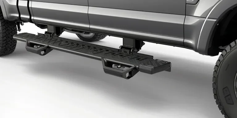 a seasonal bed step is shown in closeup on a white background