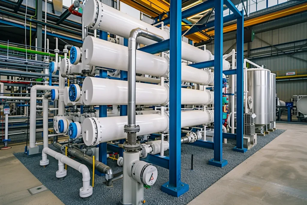 A large, high-end water treatment system