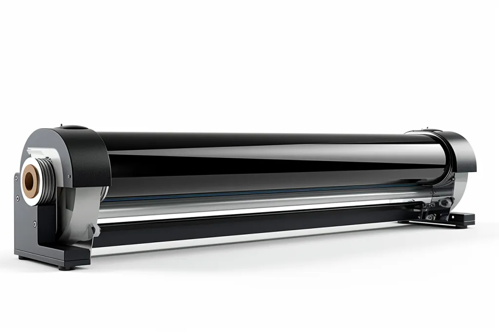 A photo of an electric laminator that constantly consumes a roll