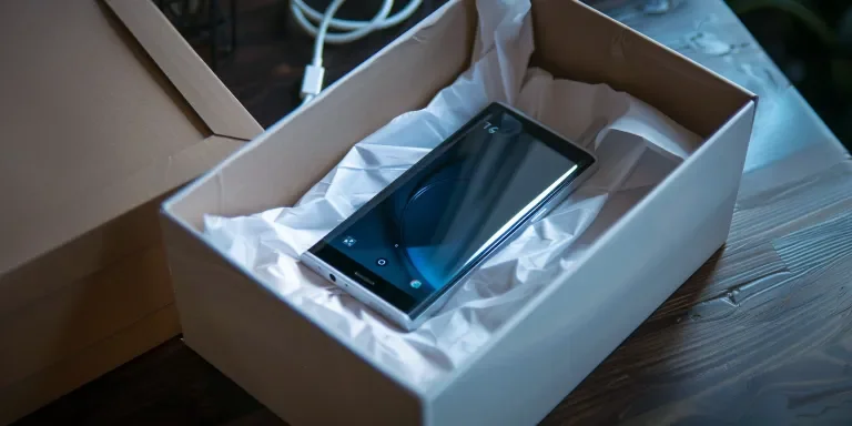 an old smartphone
