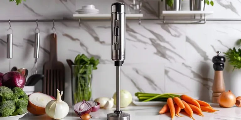 an electric stick blender