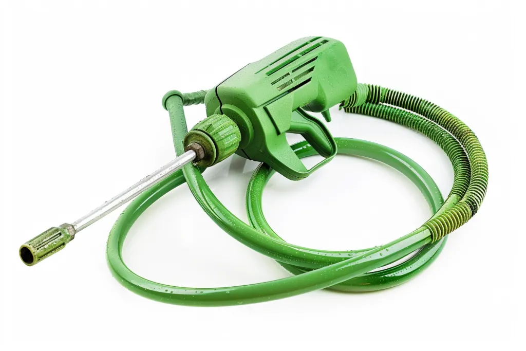 green electric power washer