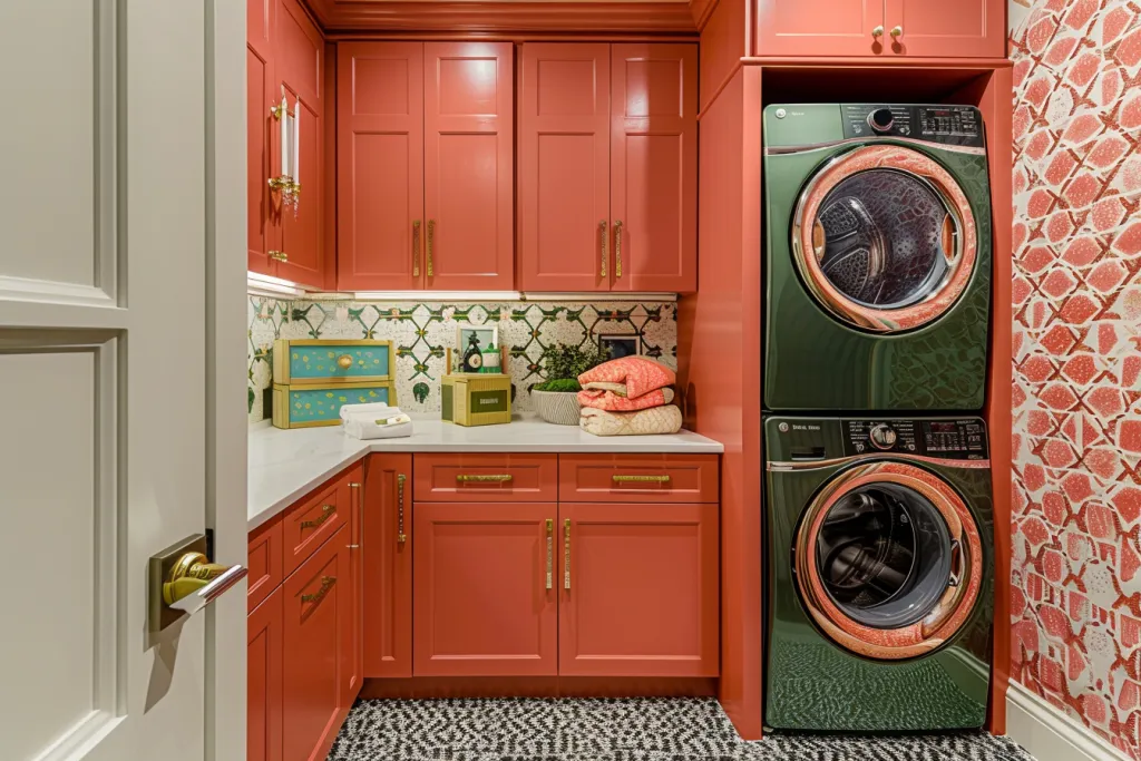 photo of A stylish and functional laundry room